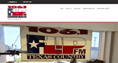Desktop Screenshot of 1061flipfm.com
